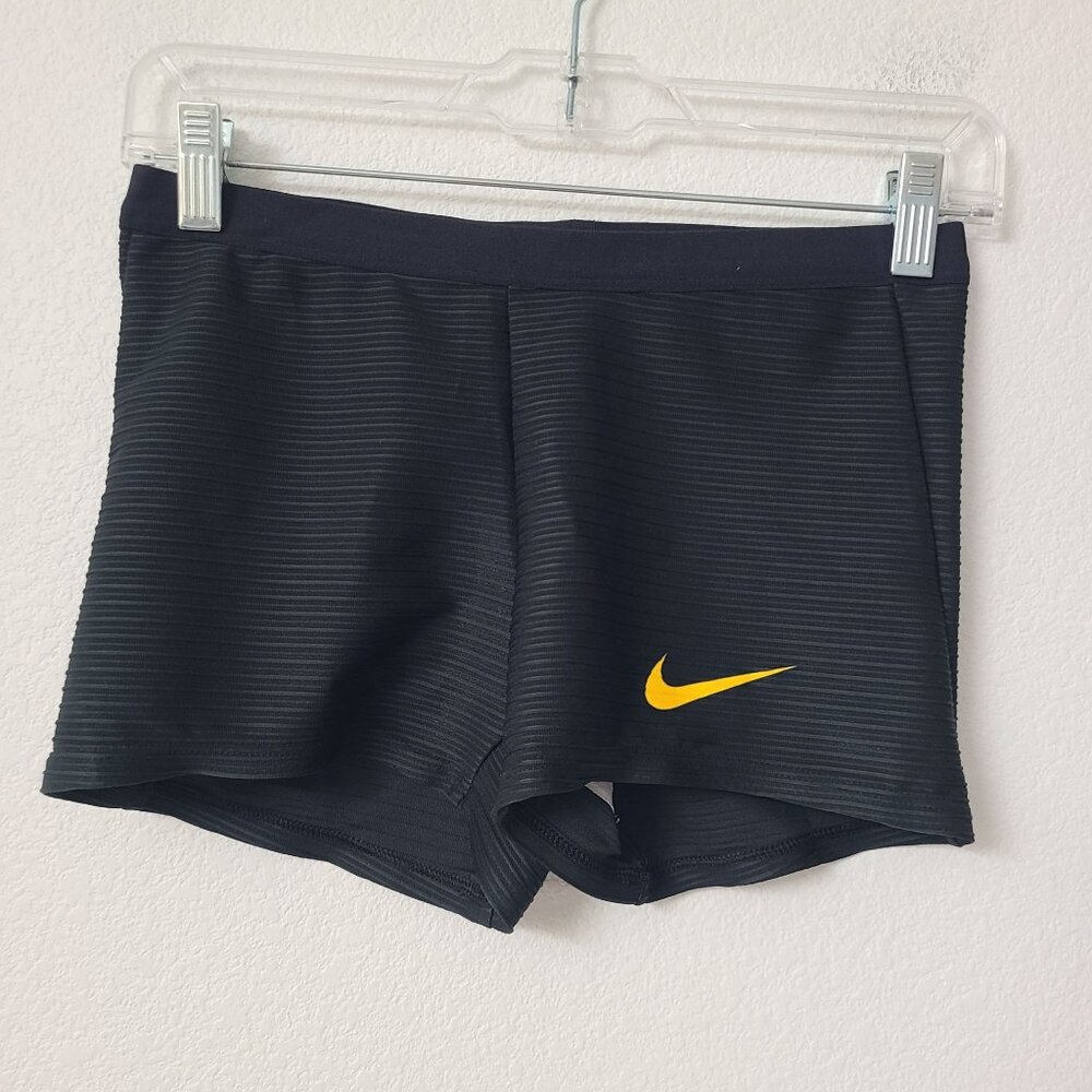 NEW Nike Womens Pro Elite Running Shorts DA2997-026 Size M Black